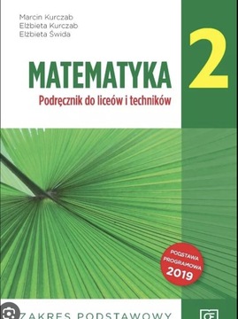 Matematyka 2 zakres podstawowy - podręcznik OE 