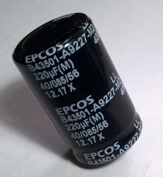 Kondensator  EPCOS 220µF 400V 