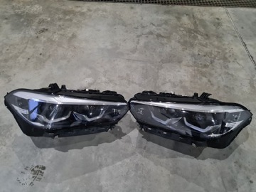 Lampy przód full led + doświetlanie BMW X5 G05