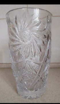 Kryształowy wazon z PRL-U 