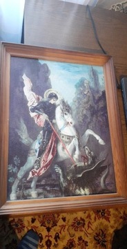 Obraz Święty Jerzy zabija smoka