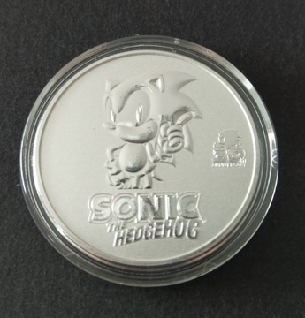 Sonic the Hedgehog 1oz silver 2021