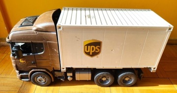 Bruder Scania Highline ciężarówka UPS kurier 03581