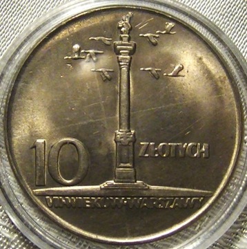 10 ZŁ KOLUMNA ZYGMUNTA 1965 PRL