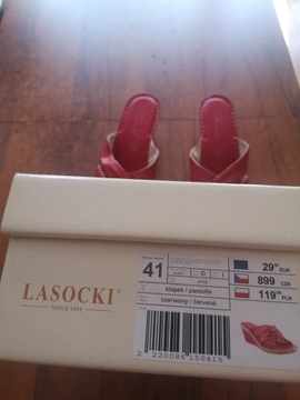 Buty Klapki Lasocki