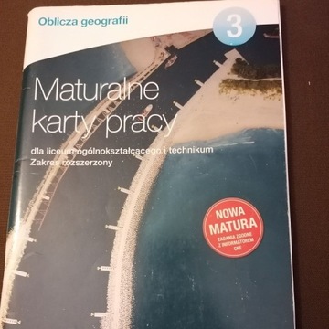 Maturalne karty pracy 3 geografia WYPEŁNIONE