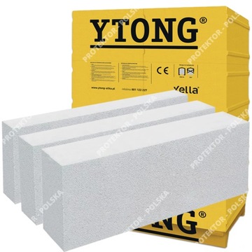 płytka 75mm Ytong bloczek łatwy montaż beton ścian