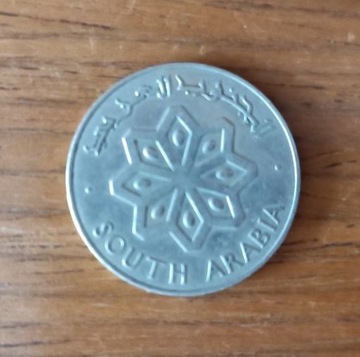 Moneta, South Arabia, 50 fils, 1964r.