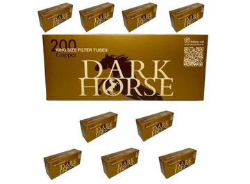 10 X DARK HORSE COPPER 200 szt GILZY BRĄZOWE 8mm