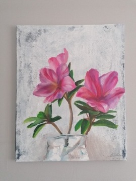 Obraz "Kwiaty retro" 40x50cm