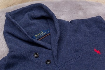 POLO Ralph Lauren sweter granatowy S