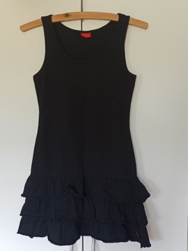 Dziewczęca sukienka r.146/152 mała czarna
