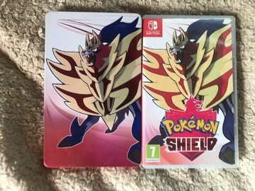 Pokemon Shield Nintendo Switch ze Steelbookiem