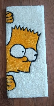 Dywanik Bart Simpson laptop tufting rug 