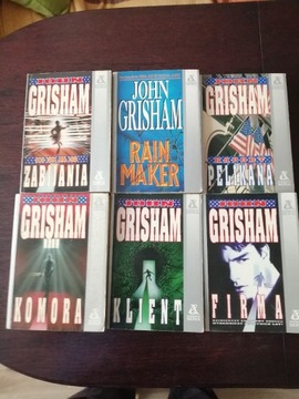 John Grisham zestaw 6 powieści