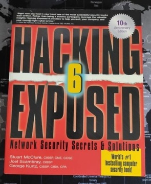 McClure Scambray Kurtz "Hacking Exposed 6. Network