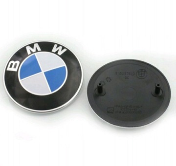 BMW EMBLEMAT ZNACZEK LOGO 74mm NA KLAPĘ E46 E90