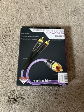 Melodika - Kabel do subwoofera - 2m. MDSW20