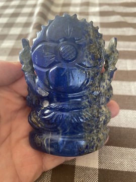 Lapiz Lazuli topowa jakosc Lapiz  figurka gensha 