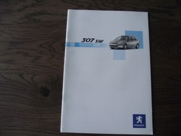 Katalog PEUGEOT 307 SW - dane techniczne , polski