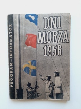 DNI MORZA 1956 - program informator 96 stron