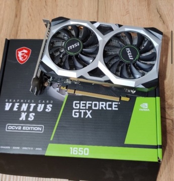 GeForce GTX 1650 VENTUS XS 4GB GDDR6 OC