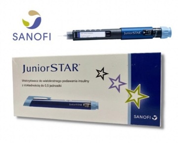 Wstrzykiwacz pen juniorstar do insulin sanofi 