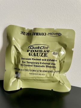 Opatrunek hemostatyczny Quikclot Combat Gauze-50sz
