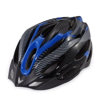 kask rowerowy Niebieski