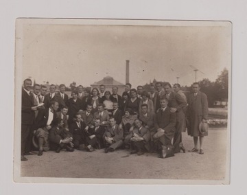 Poznań Park Wilsona 1930r Palmiarnia Fotografia