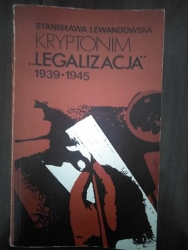 Kryptonim legalizacja. Lewandowska 