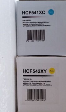 Tonery do HP HCF542XY, HCF541XC