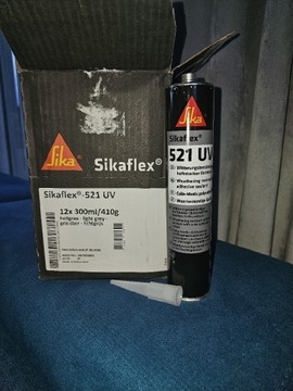 SIKAFLEX 521 UV  410g / 300ml klej uszczelniacz