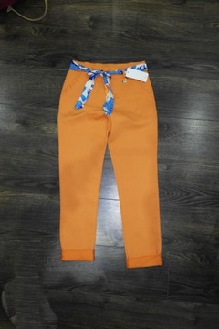 Pomarańczowe spodnie 42