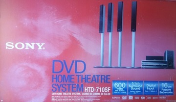 Zestaw kina domowego Sony HTD-710SF, b. mało używ.