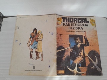 Komiks THORGAL NAD JEZIOREM BEZ DNA KAW 1990 wyd.1