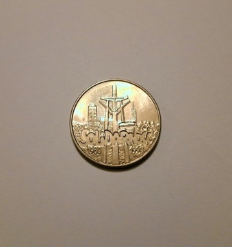 Moneta 10000 złoty 1990 rok Solidarność 