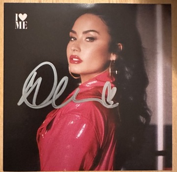 Demi Lovato I love me vinyl z autografem