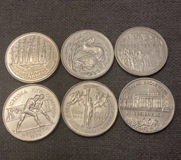 Komplet monet 2 zł 1995 rok
