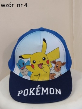 Nowa czapka z daszkiem Pokemon Pikachu