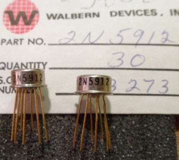 2N5912 dual n-channel JFET _ WALBERN DEVICES