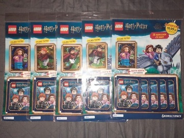 Lego Harry Potter saszetki 125 naklejek i 5 kart