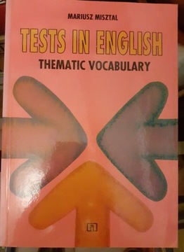 Testy in english thematic vocabulary Misztal