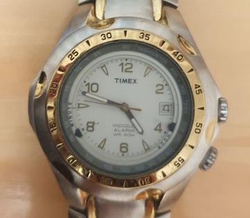 Męski zegarek TIMEX kolor srebrny