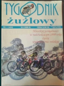 Żużel Speedway Tygodnik Żużlowy numer 1/1999rok