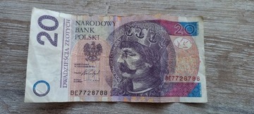 Banknot 20 złotych