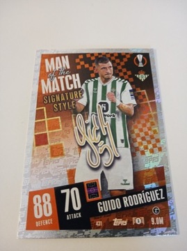 Match Attax 2023/24 Man Of The Match Rodriguez