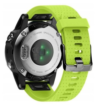 ZIELONY Silikonowy Pasek Garmin FENIX 6S Quick