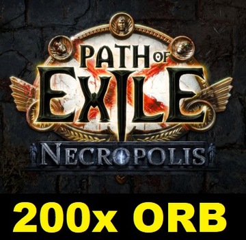 PATH OF EXILE Necropolis - 200 DIVINE ORB *24/7