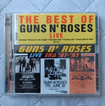 Live Era '87 - '93 - Guns N'Roses. Album 2 CD.